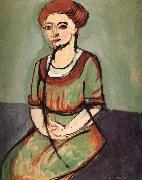 Henri Matisse Olga portrait oil painting